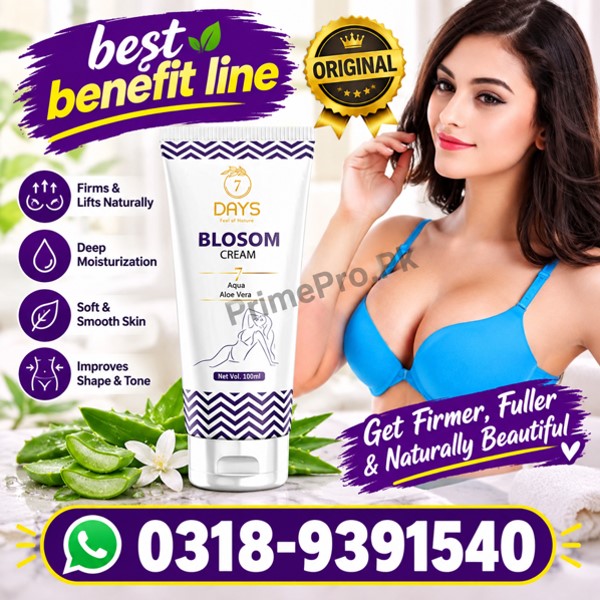 7 Days Bloson Breast Cream Price in Pakistan 7 Days Bloson Breast Cream Price in Pakistan