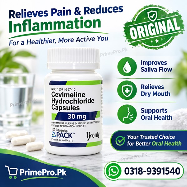 Cevimeline Hydrochloride Capsules Price in Pakistan