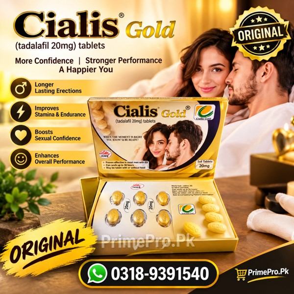 Cialis Gold 20mg Tablets Price in Pakistan