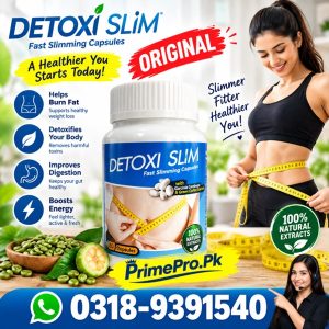 Detoxi Slim Capsules Price in Pakistan