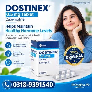 Dostinex 0.5mg Tablets Price in Pakistan