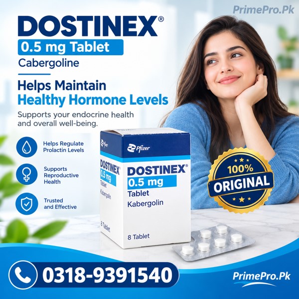 Dostinex 0.5mg Tablets Price in Pakistan