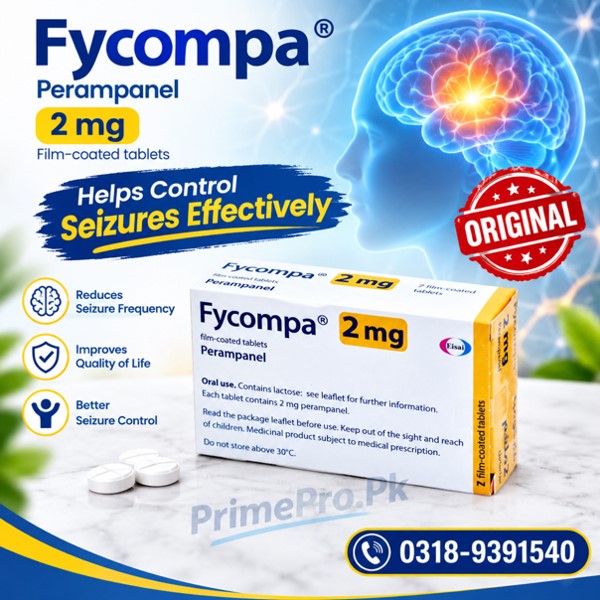 Fycompa 2mg Tablets Price in Pakistan