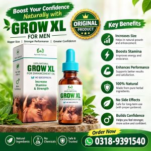 Grow XL Oil Price in Pakistan