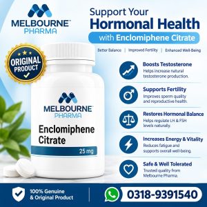Melbourne Pharma Enclomiphene Citrate Price in Pakistan