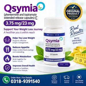 Qsymia 3.75 Mg/23 Mg Capsules Price in Pakistan