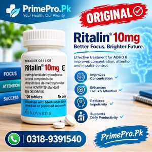 Ritalin 10mg Price in Pakistan